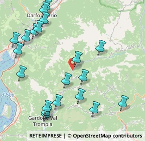 Mappa Località Vendoze, 25061 Bovegno BS, Italia (9.972)