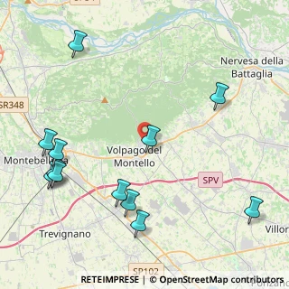 Mappa Via Leonardo da Vinci, 31040 Volpago del Montello TV, Italia (5.30333)