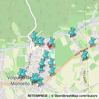 Mappa Via Leonardo da Vinci, 31040 Volpago del Montello TV, Italia (0.5875)