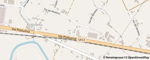 Mappa Gorgo al Monticano