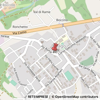 Mappa Via Roma,  32, 00187 Binago, Como (Lombardia)