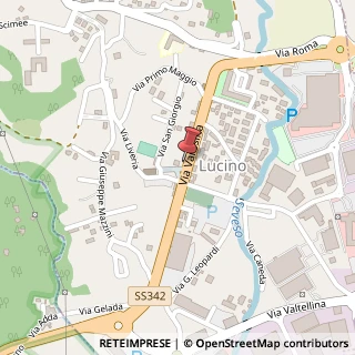 Mappa Via Varesina, 38/A, 22070 Montano Lucino, Como (Lombardia)