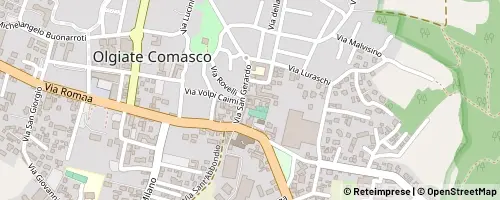 Mappa Olgiate Comasco