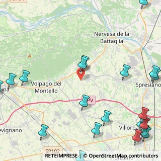 Mappa Via Lavagei, 31040 Giavera del Montello TV, Italia (6.9045)