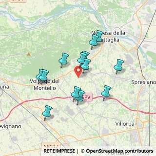 Mappa Via Lavagei, 31040 Giavera del Montello TV, Italia (3.13385)