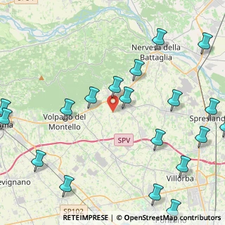 Mappa Via Lavagei, 31040 Giavera del Montello TV, Italia (6.0135)