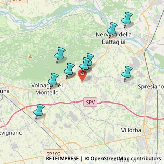 Mappa Via Lavagei, 31040 Giavera del Montello TV, Italia (3.25818)