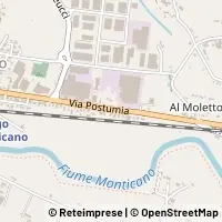 Map Gorgo al Monticano