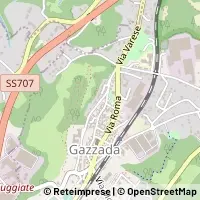 Karte Gazzada Schianno