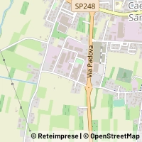 지도 Caerano di San Marco