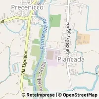 Map Palazzolo dello Stella