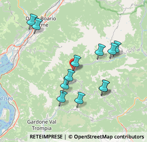 Mappa Via Provinciale, 25061 Bovegno BS, Italia (7.215)