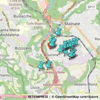 Mappa Via Bainsizza, 21046 Malnate VA, Italia (0.6625)
