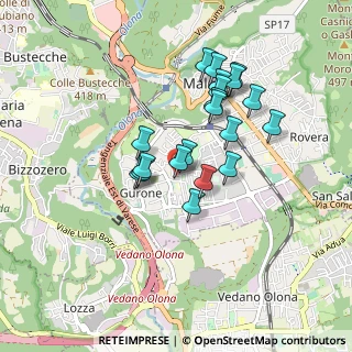 Mappa Via Isola Bella, 21046 Malnate VA, Italia (0.7345)