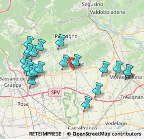 Mappa Strada Muson, 31011 Asolo TV, Italia (8.4225)