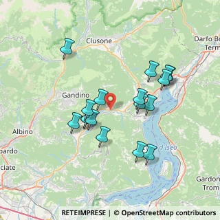 Mappa SS 42, 24060 Endine Gaiano BG, Italia (6.60882)