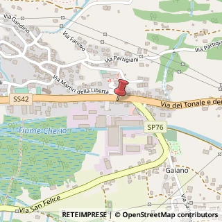 Mappa Via del Tonale e della Mendola, 24060 Endine Gaiano BG, Italia, 24060 Endine Gaiano, Bergamo (Lombardia)