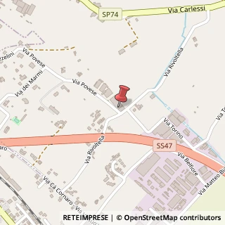 Mappa Via Rivoltella, 7, 36060 Romano d'Ezzelino, Vicenza (Veneto)