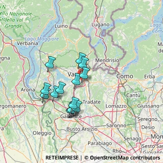 Mappa Via Carletto Ferrari, 21100 Varese VA, Italia (12.06857)