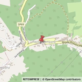 Mappa Via campana 17, 36046 Lusiana, Vicenza (Veneto)