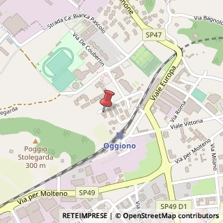Mappa Via Bersaglio, 19, 23848 Oggiono, Lecco (Lombardia)
