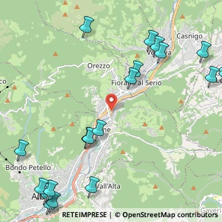 Mappa Via Salici, 24025 Gazzaniga BG, Italia (3.2305)