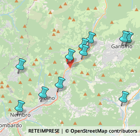 Mappa Via Salici, 24025 Gazzaniga BG, Italia (4.39)