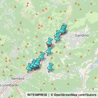 Mappa Via Salici, 24025 Gazzaniga BG, Italia (3.324)