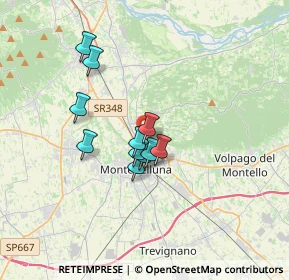 Mappa Via Carlo Moretti, 31044 Montebelluna TV, Italia (2.48455)