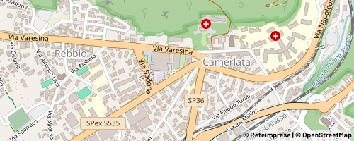 Mappa Como