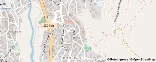 Mappa Courmayeur