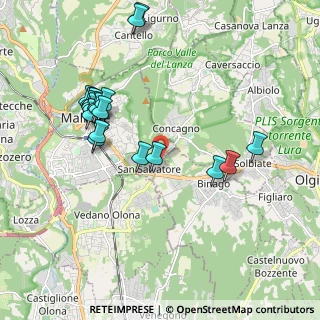 Mappa Via Verri, 21046 Malnate VA, Italia (2.0385)