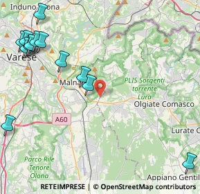 Mappa Via Verri, 21046 Malnate VA, Italia (6.11071)