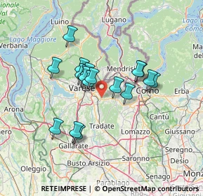 Mappa Via Verri, 21046 Malnate VA, Italia (10.90278)