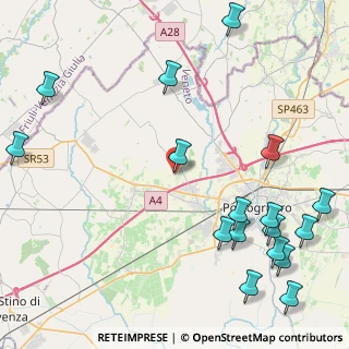 Mappa Via Pramorin, 30026 Portogruaro VE, Italia (5.85118)