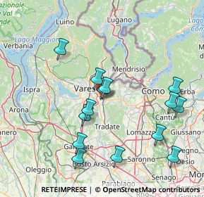 Mappa Via Milano, 21046 Malnate VA, Italia (15.75857)