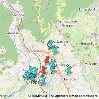 Mappa Via Firenze, 36060 Romano D'ezzelino VI, Italia (2.30692)