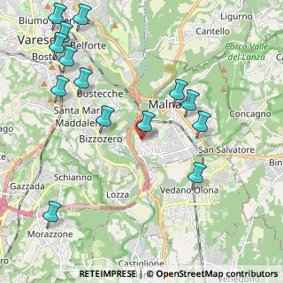 Mappa Via Friuli, 21046 Malnate VA, Italia (2.53929)