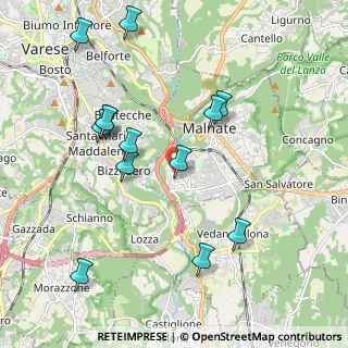 Mappa Via Friuli, 21046 Malnate VA, Italia (2.12923)