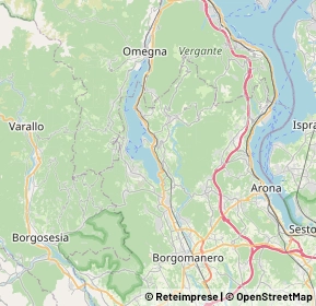 Mappa 28016 Orta San Giulio NO, Italia (7.6575)