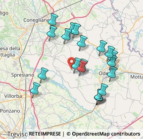 Mappa 31020 San Polo di Piave TV, Italia (7.0255)