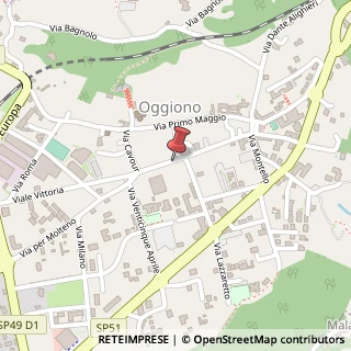 Mappa Via Marco D'Oggiono, 7, 23848 Oggiono, Lecco (Lombardia)
