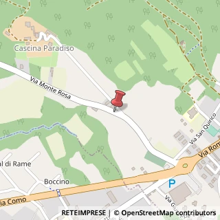 Mappa Via Monte Rosa, 2, 22070 Solbiate, Como (Lombardia)