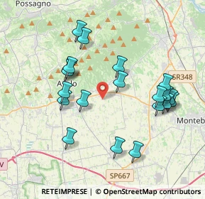 Mappa Via Raffaello Sanzio, 31010 Maser TV, Italia (3.79)