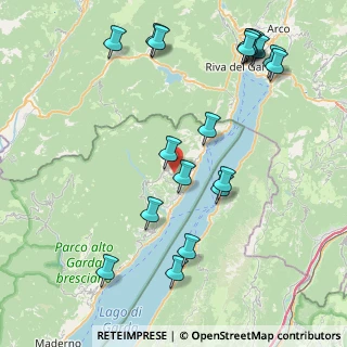 Mappa Via Fucine, 25010 Tremosine sul Garda BS, Italia (9.8245)