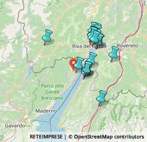 Mappa Via Fucine, 25010 Tremosine sul Garda BS, Italia (11.6435)
