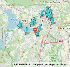 Mappa Strada Provinciale, 21022 Azzate VA, Italia (3.374)