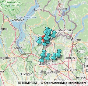 Mappa Strada Provinciale, 21022 Azzate VA, Italia (8.01286)