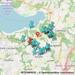 Mappa Strada Provinciale, 21022 Azzate VA, Italia (0.73333)