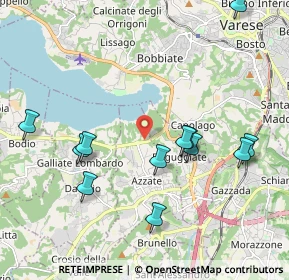 Mappa SP 36, 21022 Azzate VA, Italia (2.1325)